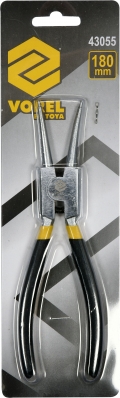 VOREL Щипцы для стопорных колец прям.разжим 180мм