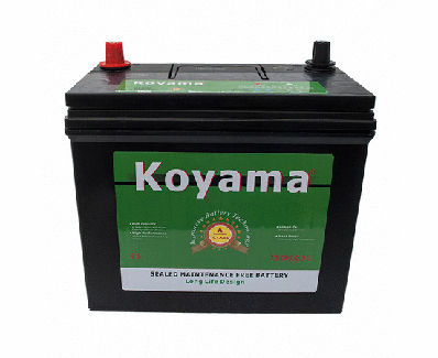 KOYAMA JAPAN B24/N40L(S) 12V 45A L+ 370AH 237/128/221