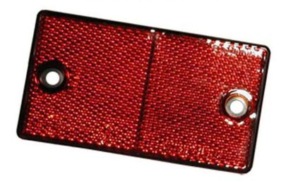 Reflector 40x90 cu două orificii (roșu dreptunghiular)