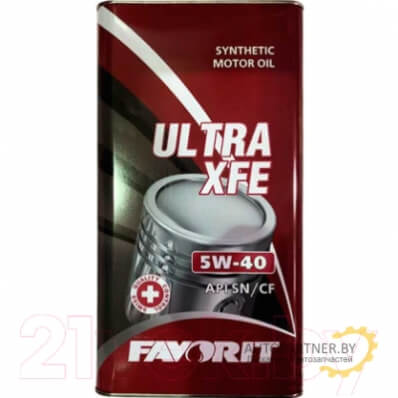 Масло Favorit Ultra XFE 5W40 4л