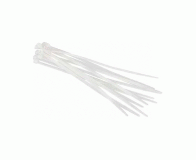 ХОМУТЫ ПЛАСТИКОВЫЙ БЕЛЫЙ 8*550