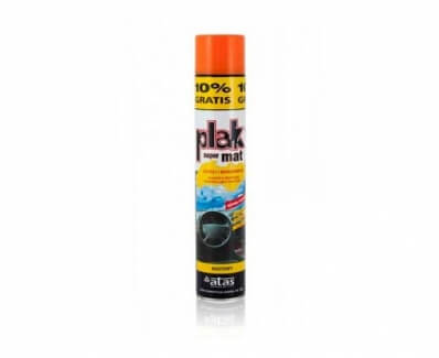 Atas Plak Super Mat Pomarancza Ceară cu efect mat pentru panoul de bord 600ml