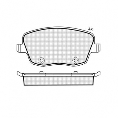 ТОРМОЗНЫЕ КОЛОДКИ DBS2439 SM 800 T5160 T5161