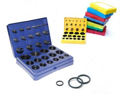 Set inele O negru 500 buc. dia. 28-50 mm