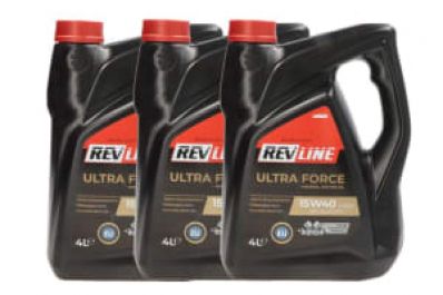 REVLINE ULTRA F. 15W40 4L SET