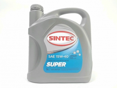 Sintec Super SAE 15w40 5л.
