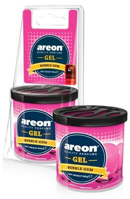 Аromatizator Areon Gel Can Blister Bubble Gum