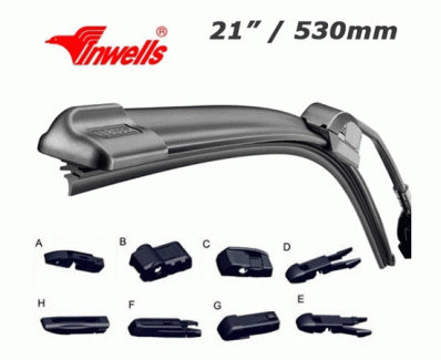 PERIE STERGATOR PARBRIZ INWELLS 21 530MM PENTRU AUTOTURISME