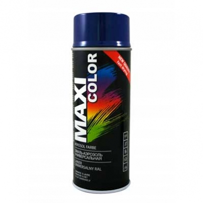 СПРЕЙ MAXI COLOR RAL5022 ТЕМНО ТЕМНО СИНИЙ 400ML