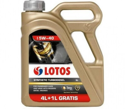 Lotos Synthetic Turbo Diesel SAE 5W40 4 1 5L