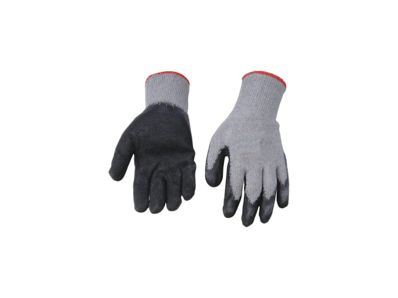 mănuși cauciucate sintetic gri-negru