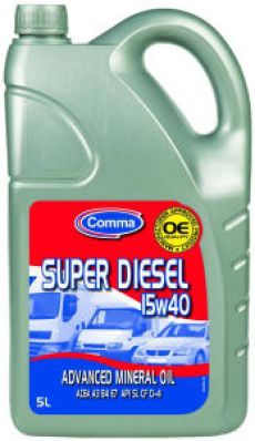 COMMA SUPER DIESEL 15W40 5L