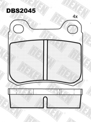 DBS2045 (SP 200) (T1010) * MERCEDES (W124,201,202) SPATE