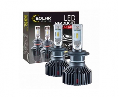 LED SOLAR H7 12/24V 6000Lm 50W Philips ZES