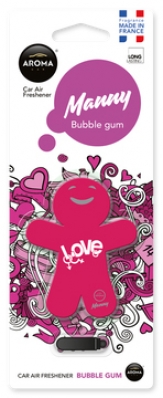 АРОМАТИЗАТОР AROMA CAR MANNY BUBBLE GUM