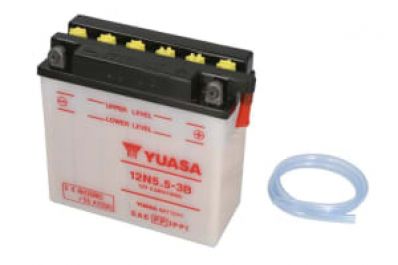 YUASA 12N5.5-3B 12V 5.8Ah 55A P 135/60/130 B00