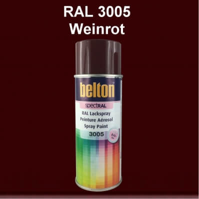 654350 Red Ral 3005 CS sp. 400 ml