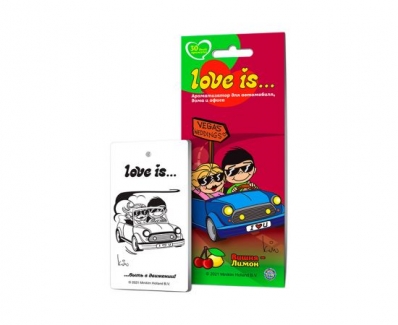 Aromatizator LOVE IS... - ВИШНЯ-ЛИМОН