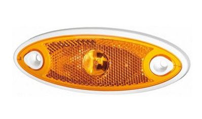 Dimensiune laterală oval galben