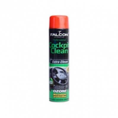 Falcon Cockpit Spray NEW-CAR Solutie de lustruit pentru plastic 400ml.