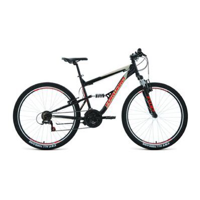 Biciclete FORWARD RAPTOR 275 1.0 275 18 ск. рост 16 черный/красный