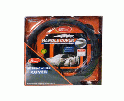 ОПЛЁТКА НА РУЛЬ КОЖ. NC-09-396 BLACK-L