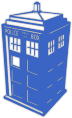 Autocolante auto "Doctor Who Tardis"