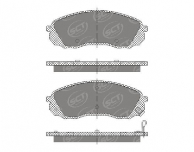 ТОРМОЗНЫЕ КОЛОДКИ DBS (SP 697) (FDB4113) * HYUNDAI H-1 STAREX, H-200 2008- ПЕРЕДНИЕ КОЛОДКИ/PARTI P/U FRINA