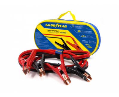 Провода для прикуривания 500A, 3,5м Goodyear