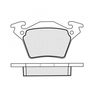 PLACUTE FRANA DBS2330 SP302 T1169 MERCEDES V-CLASS, VITO SPATE.