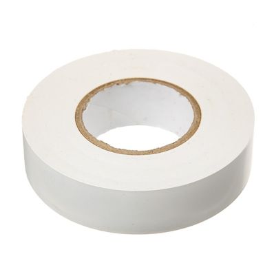 Bandă electrică albă 19 mm*10