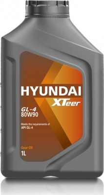 Hyundai XTeer 80W90 Gear Oil GL-4 1L