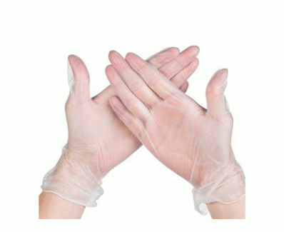 ОДНОРАЗОВЫЕ ПЕРЧАТКИ ВИНИЛОВЫЕ L ПАРА