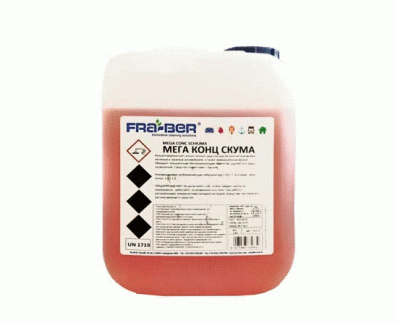 СРЕДСТВО ДЛЯ МОЙКИ И ОЧИСТКИ FRA-BER MEGA CONC SCHIUMA 5KG