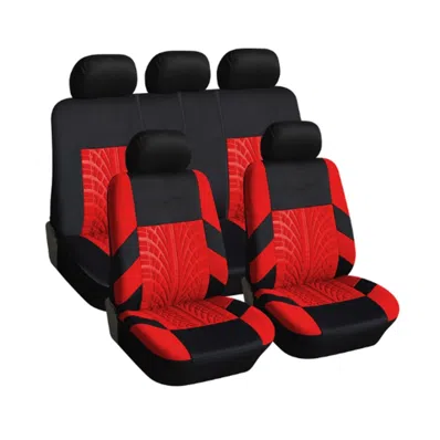 Чехлы для сидений 2+1 BUS Ford Transit (красный)