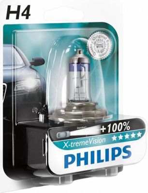 Philips X-treme Vision H4 12V 60/ 55W 0 SET 12342XVP