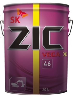 Гидравлическое масло ZIC VEGA X 46 20л
