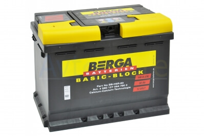Berga Basic Block 60Ah (560 412 051)