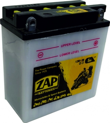 SZNAJDER BATTERIEN ZAP 5Ah 12V MOTO 12N5-3B B00