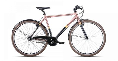 Biciclete FORWARD ROCKFORD 28 28 3 ск. черный/коричневый
