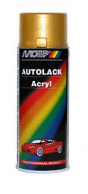 АЭРОЗОЛЬНАЯ КРАСКА MOTIP 52250 GOLD MET AUTOLACK SP.400ML