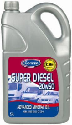 COMMA SUPER DIESEL 20W50 5L