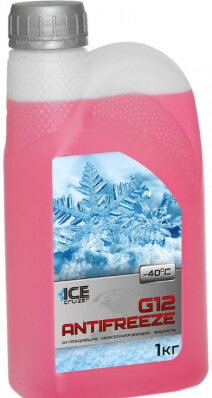 Antigel ICE CRUIZER -40 G12 roșu 1kg