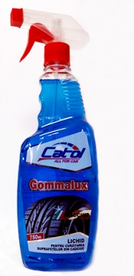 ЖИДКОСТЬ ДЛЯ ЧИСТКИ ПОВЕРХНОСТЕЙ ИЗ РЕЗИНЫ GOMMALUX CATOL LUX 0.75L