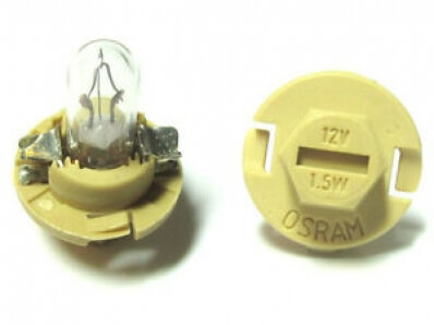 Bec 2452MFX6 12V 1.5W STANDART BX84d 15mm PCB