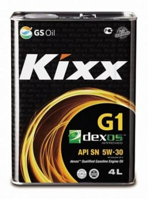 Kixx G1 Dexos1 SN/GF-5 5W-30 4L