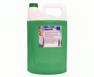 Antifriz -40 G-11 verde 10l Sobol New