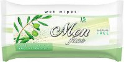 САЛФЕТКИ AREON MON FACE (С ОЛИВКОВЫМ МАСЛОМ)