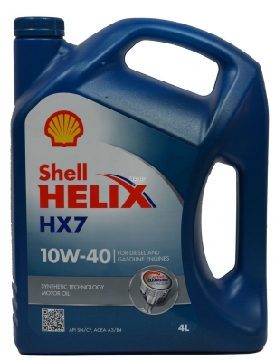 Shell HX7 10W-40 Diesel 4л (Z)
