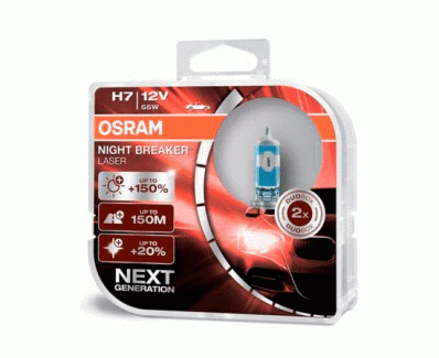 ЛАМПА OSRAM 64210 NL +150% H7 12V 55W